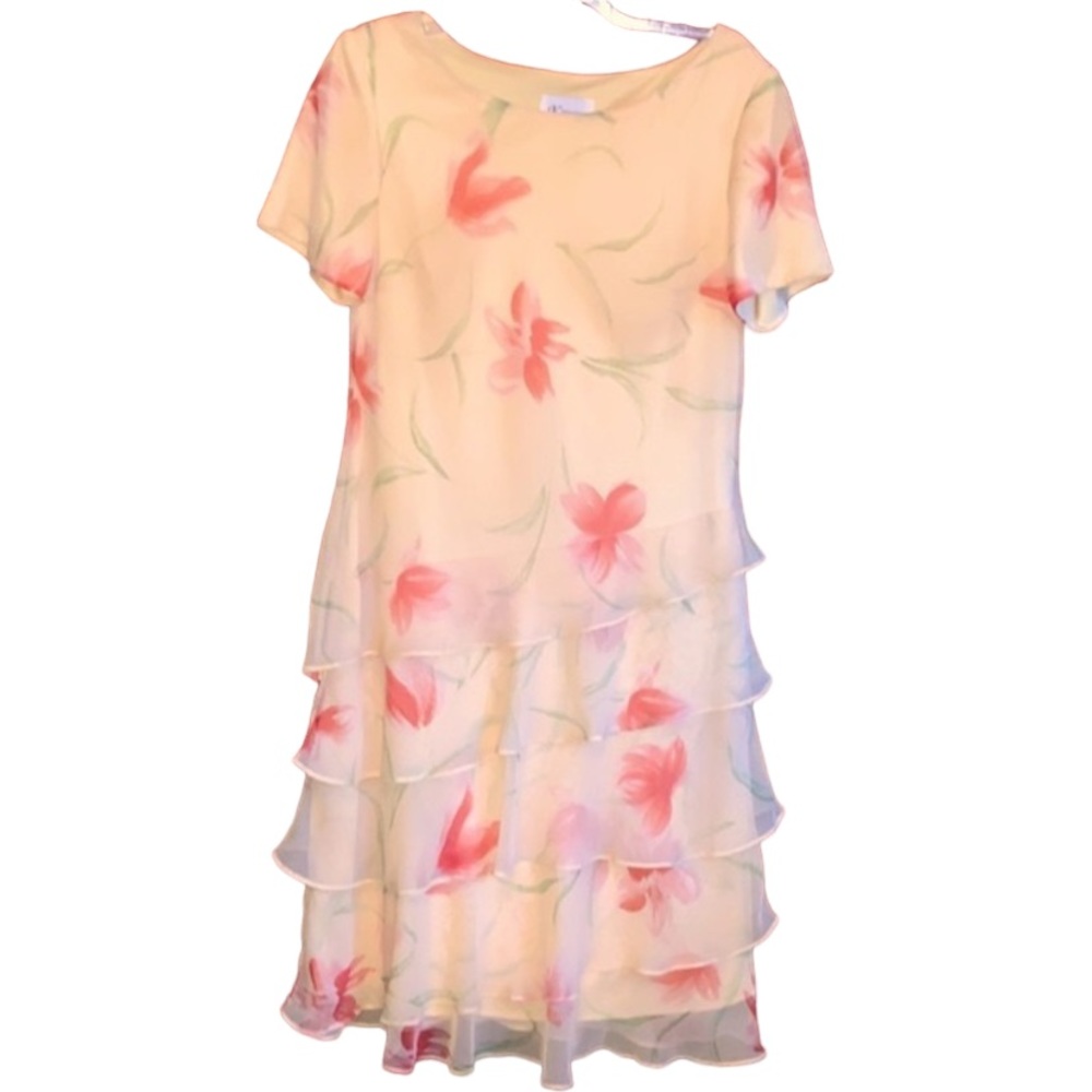 3/10 floral midi dress
